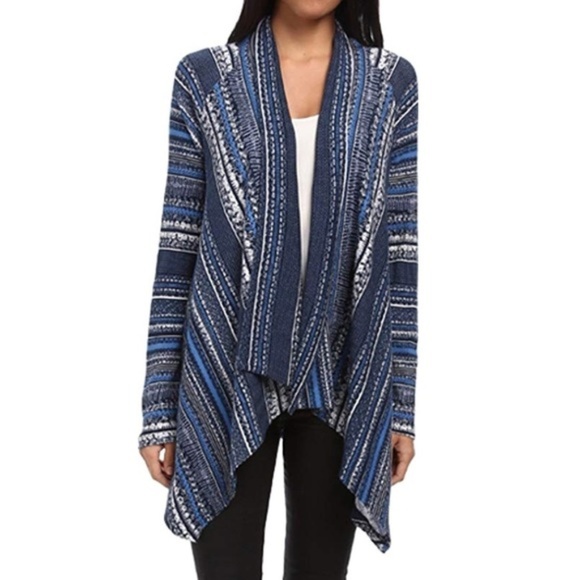 Splendid Sweaters - Splendid Open Front Waterfall Cardigan